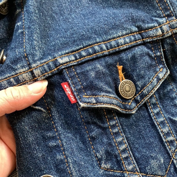 Vintage Levi’s Red Label Denim Jean Jacket Medium - Picture 5 of 6